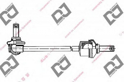 DJ PARTS dl1156 -  Тяга / стойка, стабилизатор